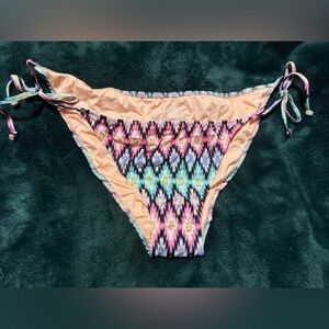 Victorias Secret Large Bikini bottom. Foil accent.